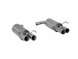 Ragazzon Stainless Steel Sports Exhaust with Round 2x76mm Tail Pipes Alfa Brera/Spider
