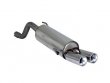 Ragazzon Stainless Steel Sports Exhaust with Round 2x80mm Tail Pipe Alfa Mito