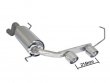 Ragazzon Stainless Steel Sports Exhaust with Centered Sports Line 2x90mm Tail Pipes Alfa Mito