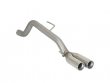 Ragazzon Stainless Steel Sports Exhaust Group N without Silencer and Round 2x70mm Tail Pipe Abarth Grande Punto