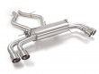 Ragazzon Performance Exhaust with 102mm Sport Line Tail Pipes Vacuum Operated Valves Alfa Stelvio 2.9 V6 QV
