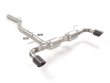 Ragazzon Stainless Steel Sports Exhaust with 90mm Carbon Tail Pipes Alfa Giulia 2.2 TD