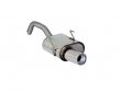 Ragazzon Stainless Steel Sports Exhaust with Round 90mm Tail Pipe Fiat Panda 1.4 16V 100 HP