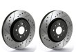 Tarox Drilled and Slotted SJ Performance Rear Discs (Pair) 282x20mm De Tomaso Pantera
