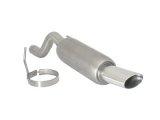 Ragazzon H2 Flow Line Stainless Steel Sports Exhaust with Oval 110x65 mm Tail Pipe (Alfa Mito)