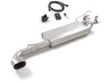 Ragazzon Stainless Steel Sports Exhaust Oversize Tubes 70mm with 120x70 mm Oval Tail Pipe Lancia Delta Integrale EVO 1+2 Signed by Miki Biason World Rally Champion