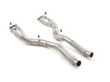 Ragazzon Stainless Steel Catalyst Replacement Pipes Ferrari FF 812 Superfast 6.5 V12
