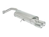 Ragazzon Stainless Steel Sports Exhaust with Round 2x80mm Tail Pipes Alfa 166