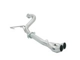 Ragazzon Stainless Steel Sports Pipe without Silencer DTM 2x70mm Tail Pipe Alfa GTV/Spider