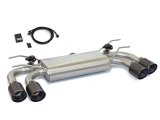 Ragazzon Stainless Steel Sports Exhaust with 2x100mm Carbon Tail Pipes + Electronic Remote Valve Control Abarth 124 Spider 1.4 Multiair