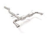 Ragazzon Stainless Steel Sports Exhaust with 90mm Tail Pipes Alfa Giulia 2.2 TD