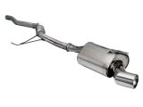 Ragazzon Stainless Steel Sports Exhaust with 102mm Round Tail Pipe + Centre Exhaust Fiat Coupé 20VT