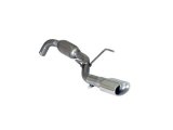 Ragazzon Stainless Steel Sports Exhaust with Oval 115x70mm Tail Pipe Fiat 500 0.9 Twinair Turbo