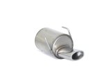 Ragazzon Stainless Steel Sports Exhaust with Oval 115x70mm Tail Pipe Fiat 500 1.2 Sport
