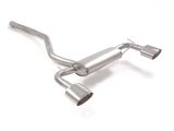 Ragazzon Stainless Steel Sports Exhaust with Oval Sports Line Tail Pipe 135x90mm Jeep Renegade