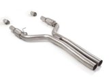 Ragazzon Centre Pipe Oversize 76mm without Silencer Group N Alfa Giulia 2.9 V6 TB QV