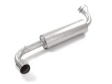 Ragazzon Stainless Steel Sports Exhaust with 102mm Round Tail Pipe Lancia Delta Integrale EVO