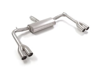 Ragazzon Stainless Steel Sports Exhaust with 2x80mm Tail Pipes Alfa Romeo Giulietta