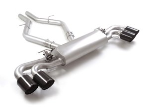 Ragazzon Sports Exhaust with 2 x 110mm Carbon Shot Tail Pipes Maserati Grecale Trofeo