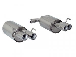 Ragazzon Stainless Steel Sports Exhaust with 2x76mm Tail Pipes Alfa Brera/Spider