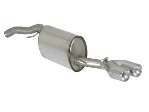 Ragazzon Stainless Steel Sports Exhaust with Round 2x80mm Tail Pipes Fiat Bravo