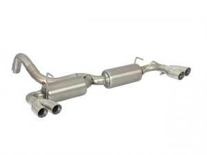 Ragazzon Stainless Steel Sports Exhaust with 2x60mm Sports Line Tail Pipes Abarth 500/595/695 1.4 T-Jet