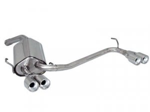 Ragazzon Stainless Steel Sports Exhaust with Round 2x80mm Tail Pipes Alfa GT 1.8/2.0 JTS/1.9 JTD