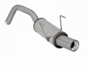 Ragazzon Stainless Steel Sports Exhaust Group N with Round 80mm Tail Pipe Fiat 500 1.4 16V