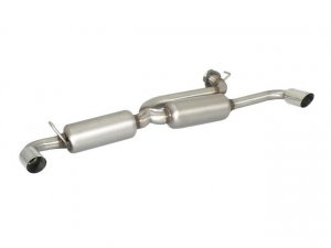 Ragazzon Stainless Steel Sports Exhaust with 70mm Round Tail Pipes Lancia Delta Integrale 2.0 8V/16V