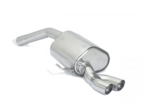 Ragazzon Stainless Steel Oversize 70mm Sports Exhaust with Round 2x70mm Staggered Tail Pipes Alfa 156 GTA