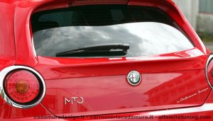 Cadamuro GTA Tailgate Mini Spoiler Alfa Mito