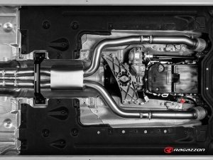 Ragazzon Performance Centre Silencer Oversize 76mm Alfa Stelvio 2.9 V6 QV
