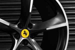 Ferrari 458 Grand Edition Remastered Forged Alloy Wheels Satin Black (Set of 4)