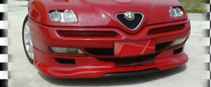 Cadamuro Front under Bumper Spoiler Alfa GTV Spoiler Serie I