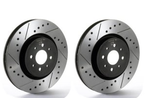 Tarox Drilled and Slotted SJ Performance Front Discs 305mm Alfa Mito 1.4 TB 155/170 HP (Pair)