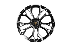 Lamborghini Aventador Type 53 Forged Light Alloy Wheels Diamond Cut Black (Set of 4)