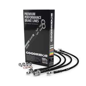 Goodridge Braided Brake Line Kit with Stainless Steel Fittings Ferrari 550/575 Maranello