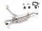 Ragazzon Stainless Sports Exhaust for OEM Tail Pipes and Electric Variable Sound Valves with Remote Control Alfa Giulia