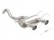 Ragazzon Stainless Steel Sports Exhaust with Central S line 102mm Tail Pipes Abarth 500/595/695 1.4 T-Jet