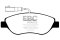 EBC Brake Pads Yellowstuff Street and Track Complete Front Set